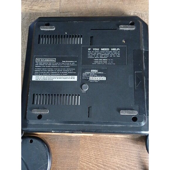 Sega Genesis Console Model 2 - MK-1631 - With Cables & Controller - Tested - Picture 15 of 15